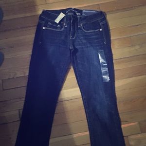 American eagle size 2short skinny kick jeans